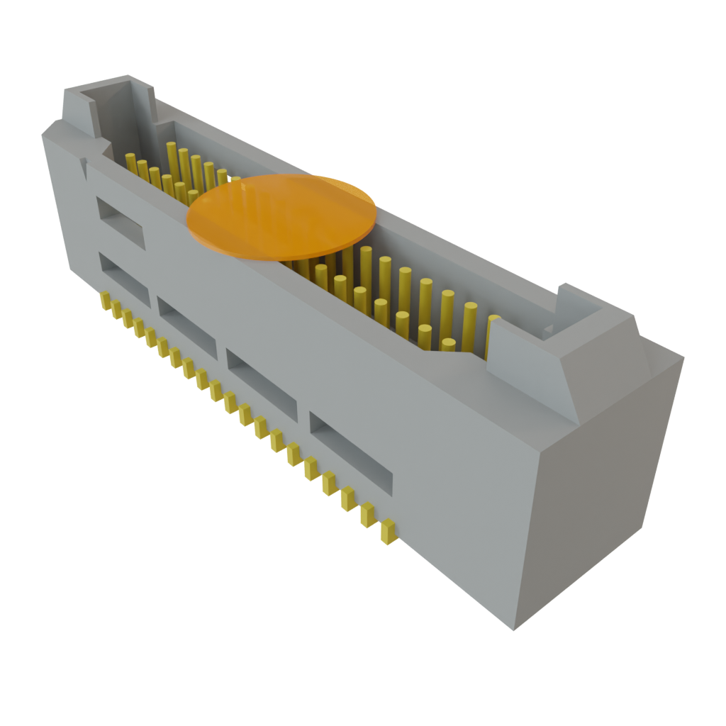 All Parts Connectors rugged connector TEM-120-02-03.0-G-D-L1-K-TR by Samtec