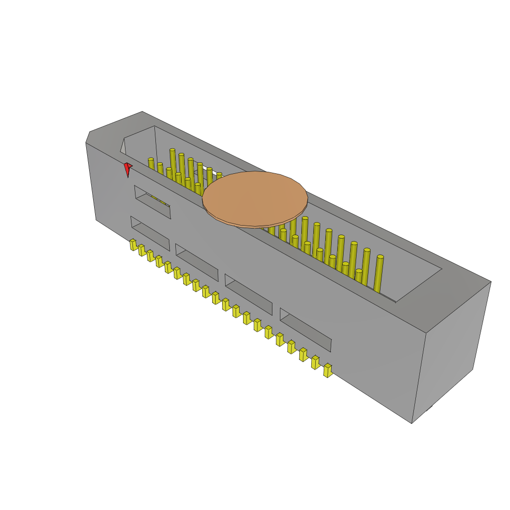 TEM-120-02-03.0-H-D-WT-K by Samtec