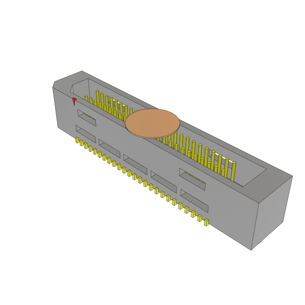 TEM-125-02-03.0-H-D-WT-K-TR by Samtec