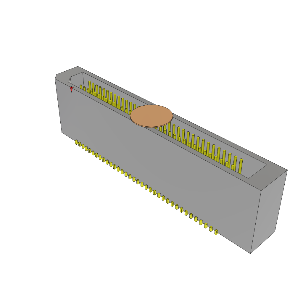 TEM-135-02-07.0-FG-D-WT-K by Samtec