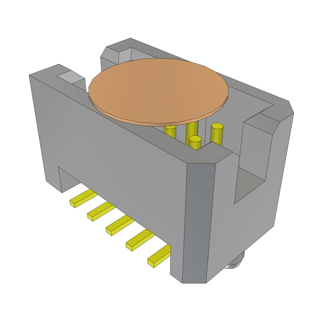 All Parts Connectors BTB Connectors TFC-105-02-F-D-A-K-TR by Samtec