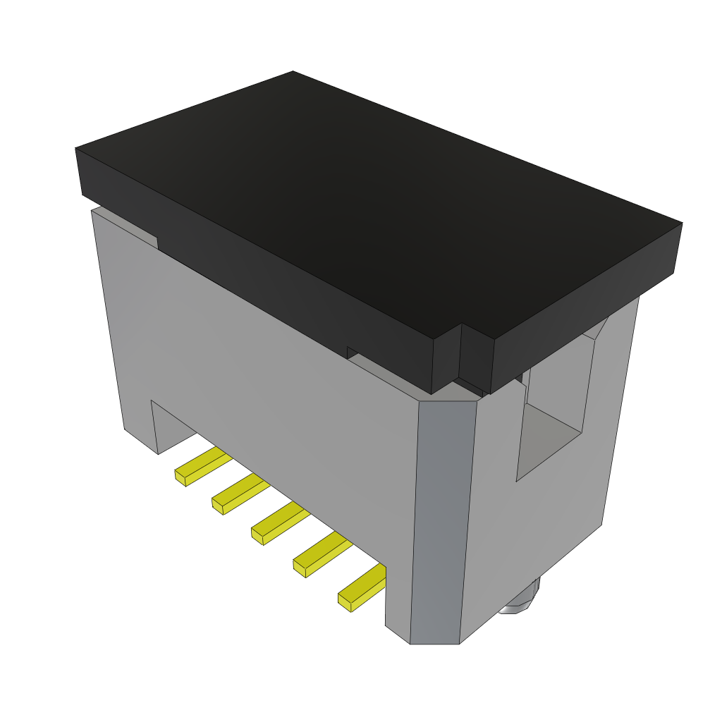 All Parts Connectors BTB Connectors TFC-105-02-L-D-A-P-TR by Samtec