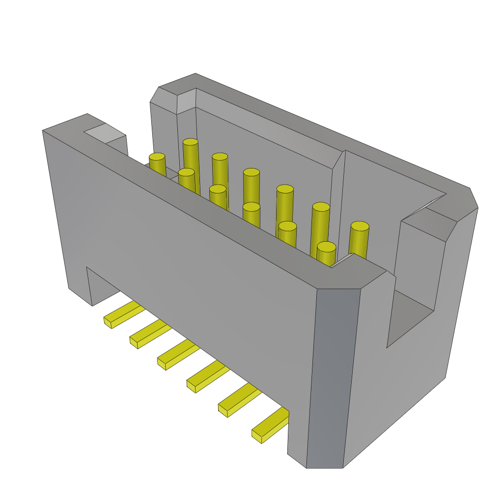 All Parts Connectors BTB Connectors TFC-106-02-F-D by Samtec