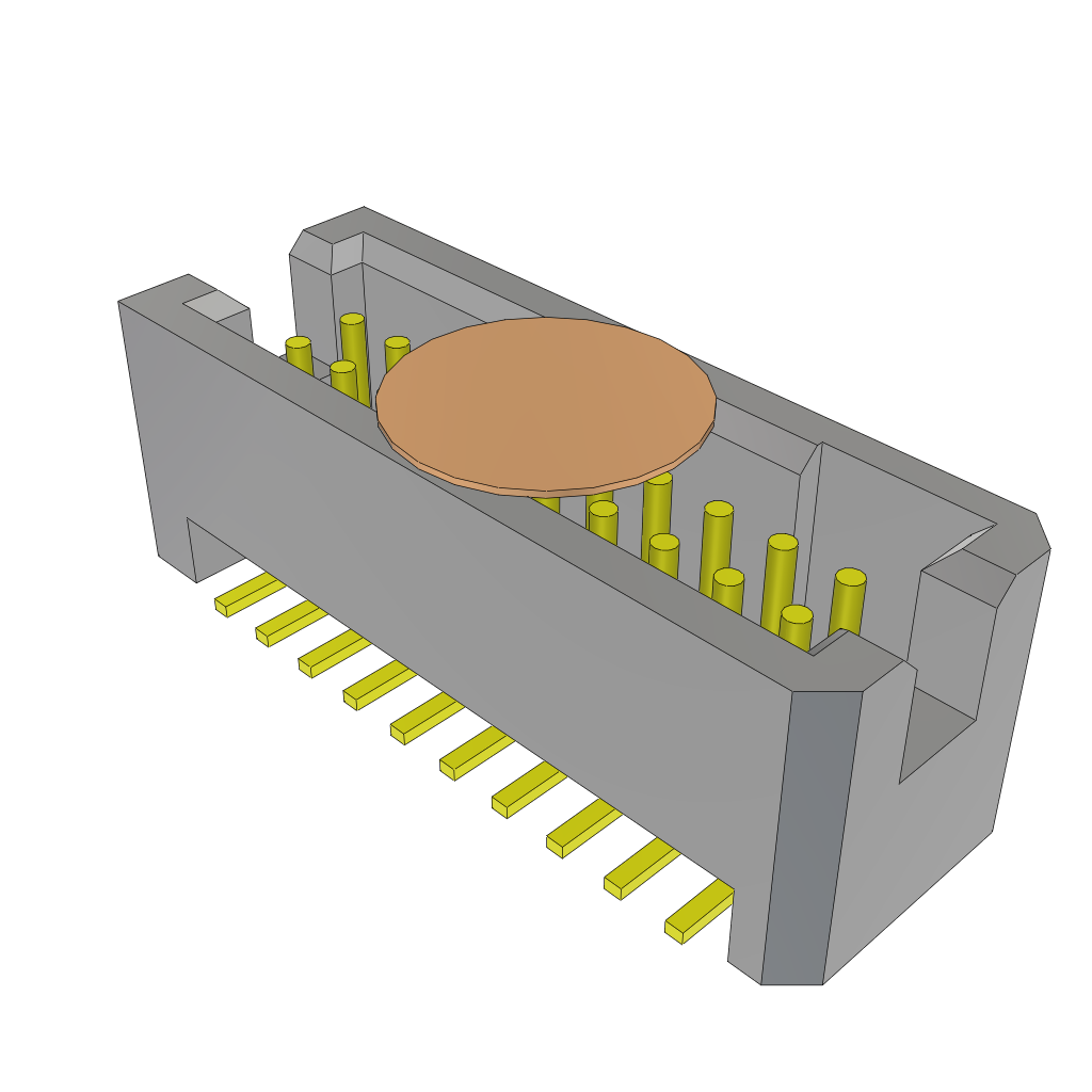 All Parts Connectors BTB Connectors TFC-110-02-L-D-K by Samtec