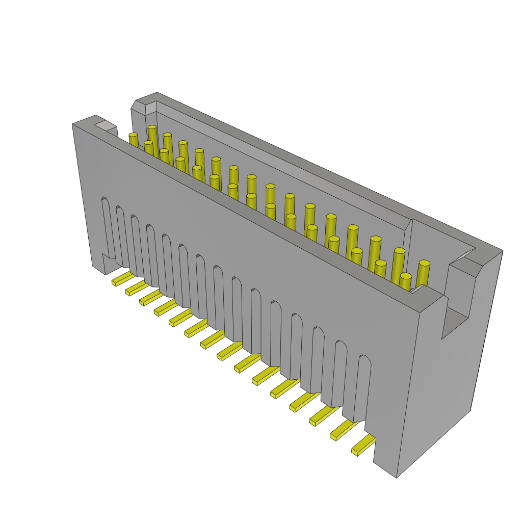 All Parts Connectors BTB Connectors TFC-115-22-L-D-TR by Samtec