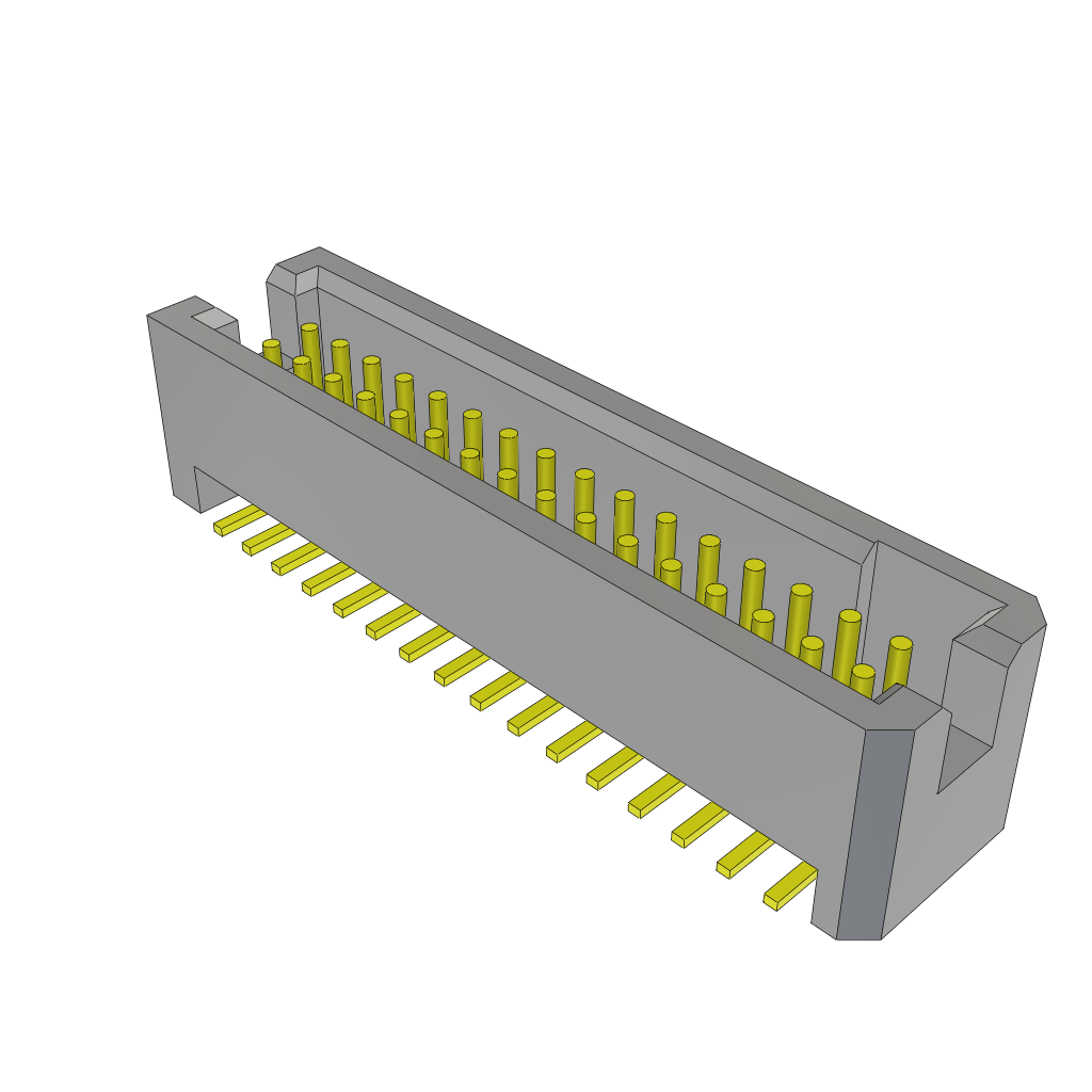 All Parts Connectors BTB Connectors TFC-116-02-F-D by Samtec