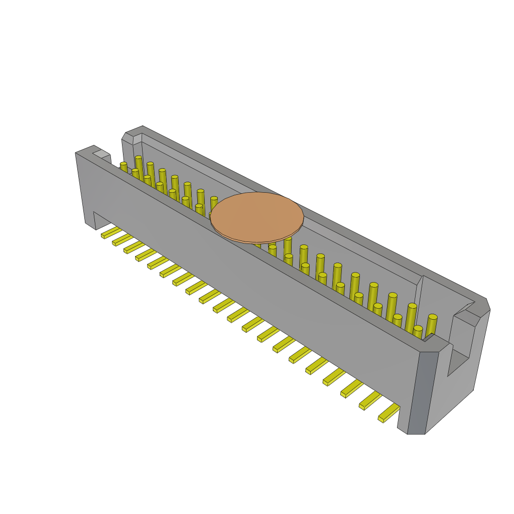 All Parts Connectors BTB Connectors TFC-120-02-F-D-K by Samtec