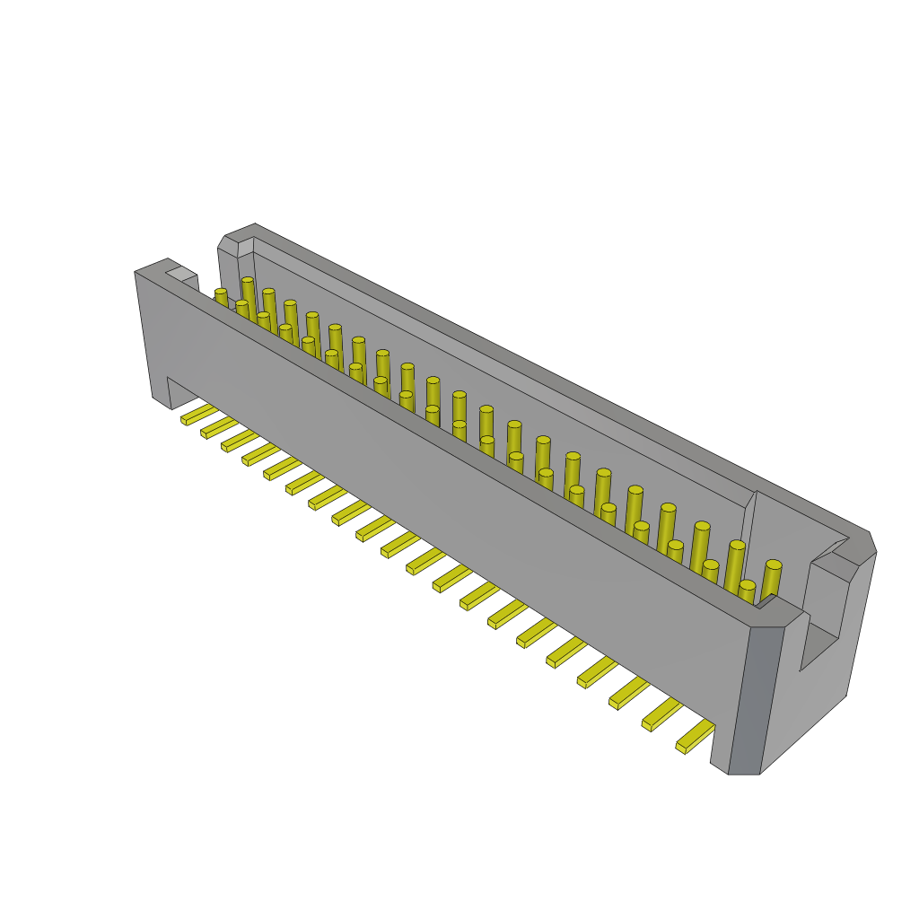 All Parts Connectors BTB Connectors TFC-120-02-F-D-TR by Samtec