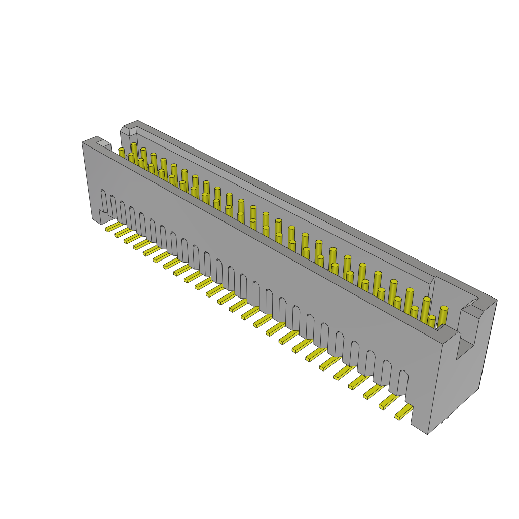 All Parts Connectors BTB Connectors TFC-125-12-L-D-LC by Samtec