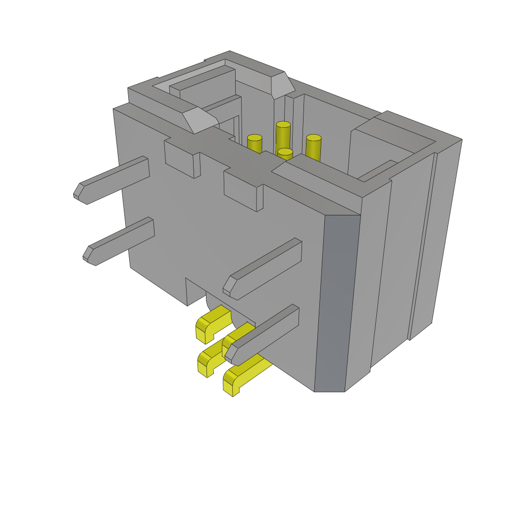 All Parts Connectors rugged connector TFM-102-02-L-DH-TR by Samtec