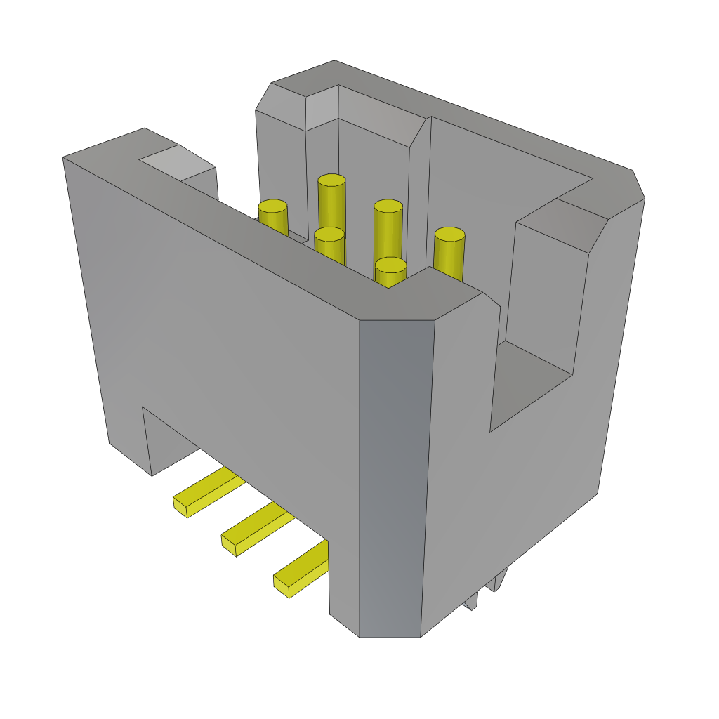 All Parts Connectors rugged connector TFM-103-02-S-D-LC by Samtec