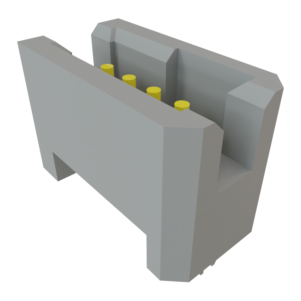 All Parts Connectors rugged connector TFM-104-01-L-S-LC by Samtec