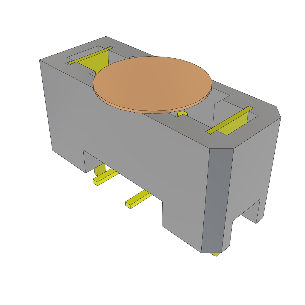 All Parts Connectors rugged connector TFM-104-02-H-S-WT-K-TR by Samtec