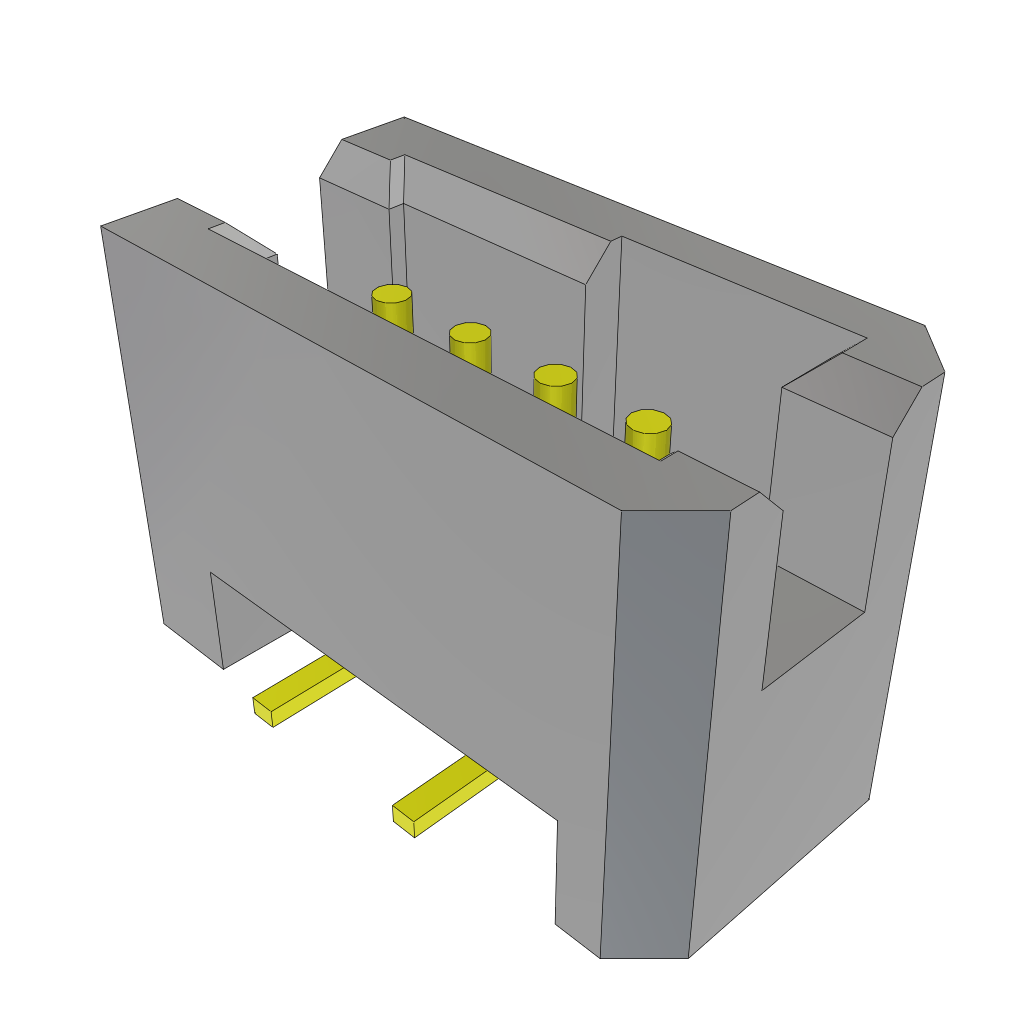 All Parts Connectors rugged connector TFM-104-02-S-S by Samtec