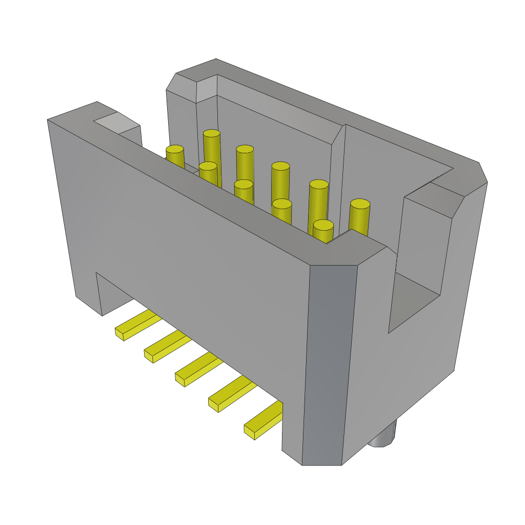 All Parts Connectors rugged connector TFM-105-02-F-D-SA by Samtec Inc.