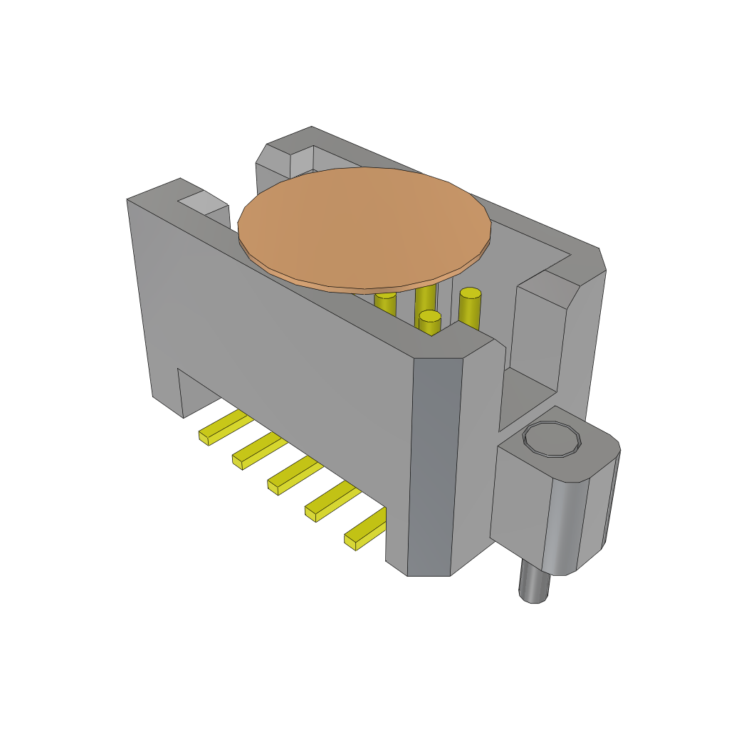 All Parts Connectors rugged connector TFM-105-02-S-D-SN-K-TR by Samtec
