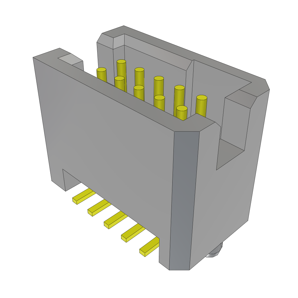 All Parts Connectors rugged connector TFM-105-12-S-D-A-TR by Samtec