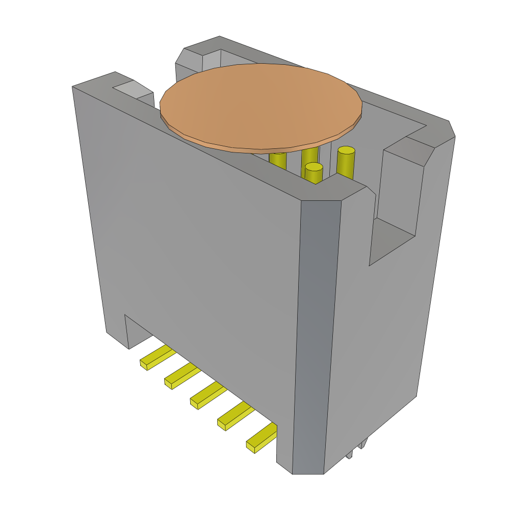 All Parts Connectors rugged connector TFM-105-22-L-D-LC-K by Samtec