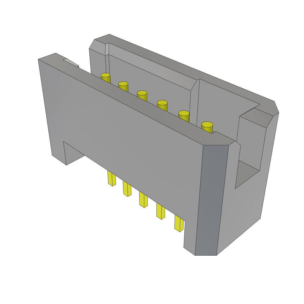 All Parts Connectors rugged connector TFM-106-01-F-S by Samtec