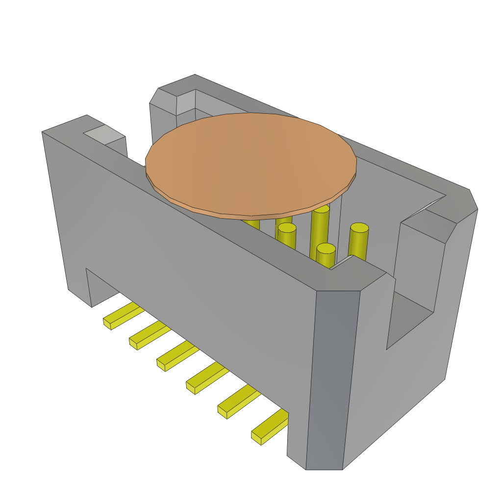 All Parts Connectors rugged connector TFM-106-02-L-D-K by Samtec