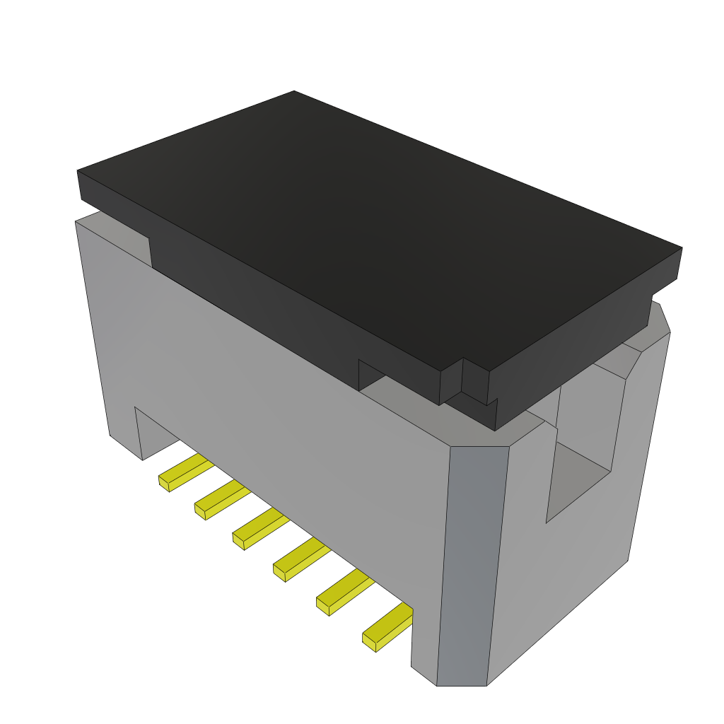 All Parts Connectors rugged connector TFM-106-02-L-D-P by Samtec