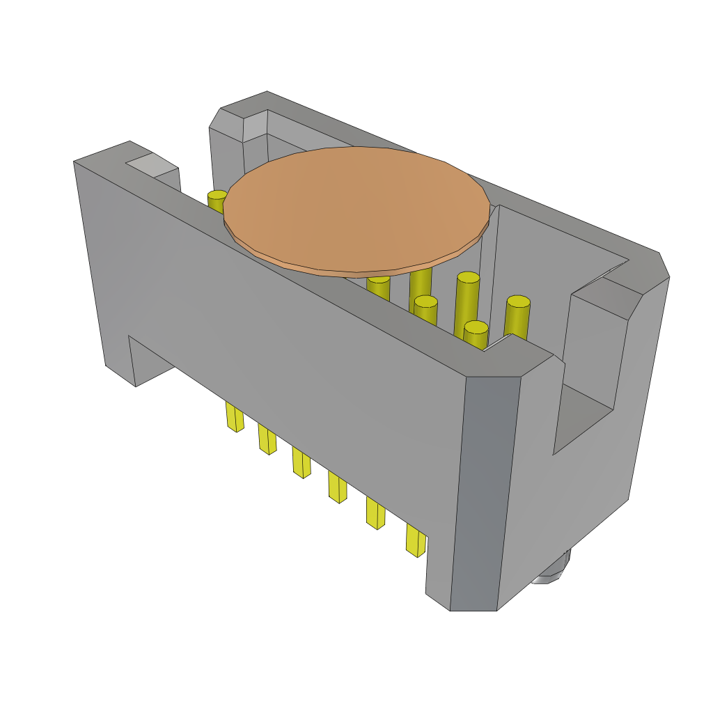 All Parts Connectors BTB Connectors TFM-107-01-L-D-A-K by Samtec