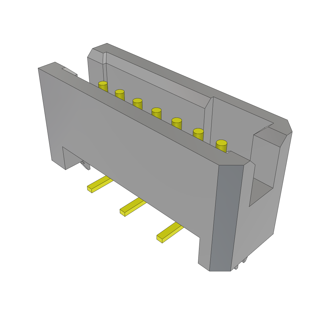 All Parts Connectors BTB Connectors TFM-107-02-L-S-LC by Samtec