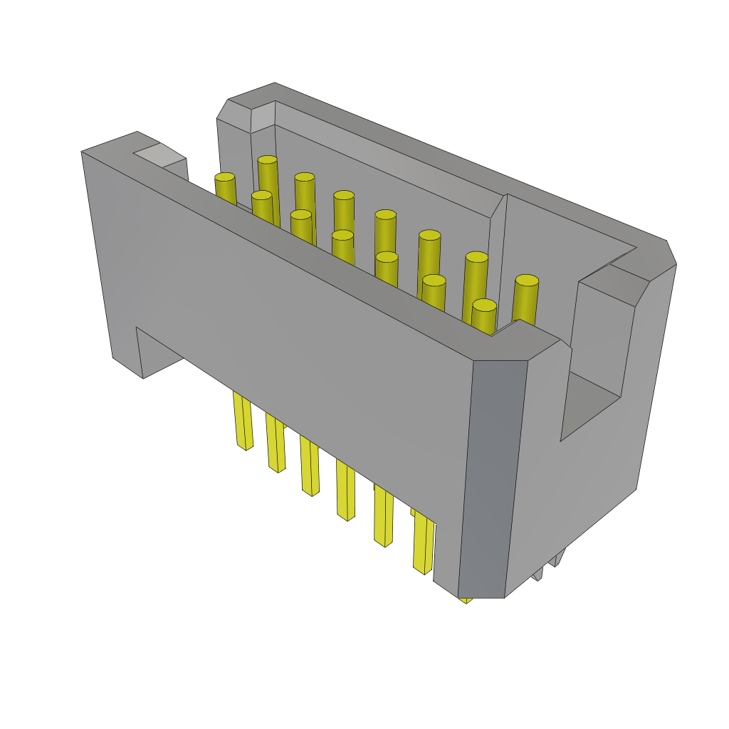 All Parts Connectors rugged connector TFM-107-03-S-D-LC by Samtec