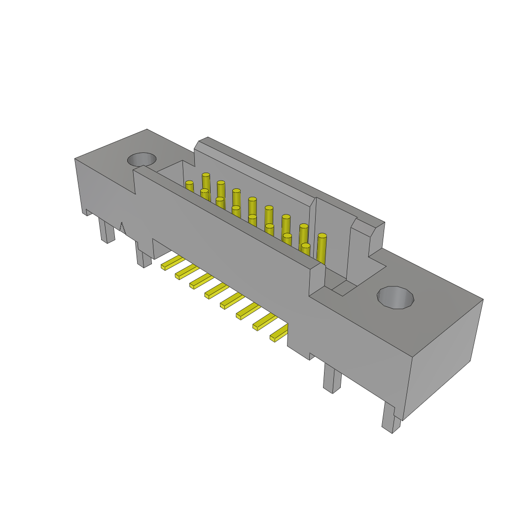 All Parts Connectors rugged connector TFM-108-02-S-D-DS by Samtec
