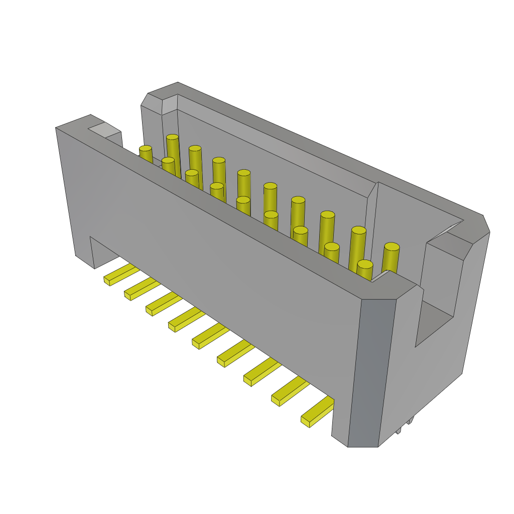 All Parts Connectors BTB Connectors TFM-109-02-F-D-LC by Samtec