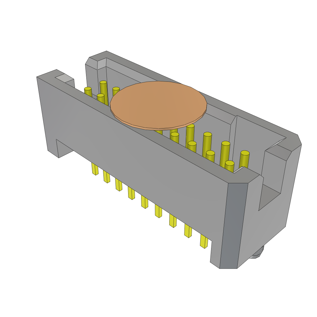 All Parts Connectors rugged connector TFM-110-01-S-D-A-K by Samtec