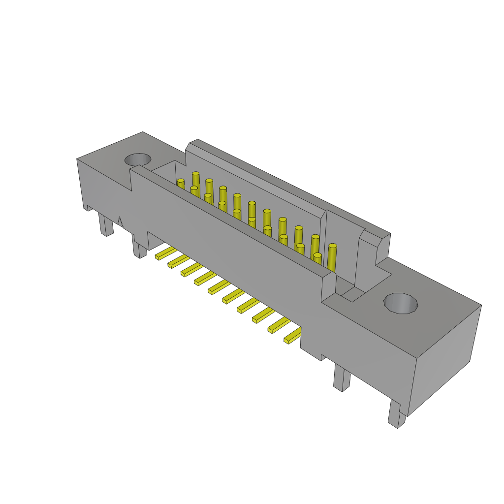 All Parts Connectors rugged connector TFM-110-02-H-D-DS by Samtec