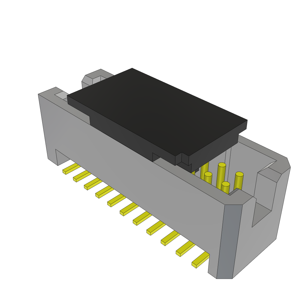 All Parts Connectors BTB Connectors TFM-111-02-S-D-P by Samtec