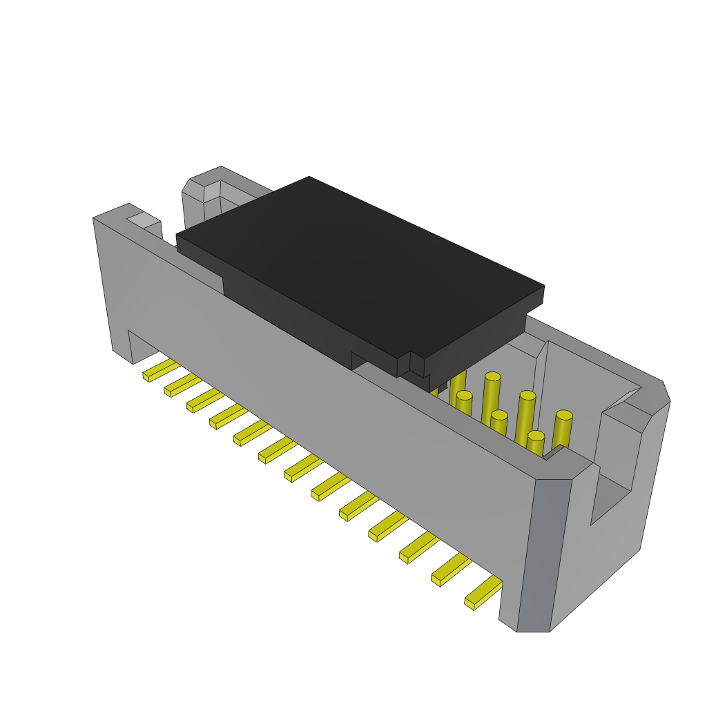 All Parts Connectors BTB Connectors TFM-113-02-S-D-P-TR by Samtec