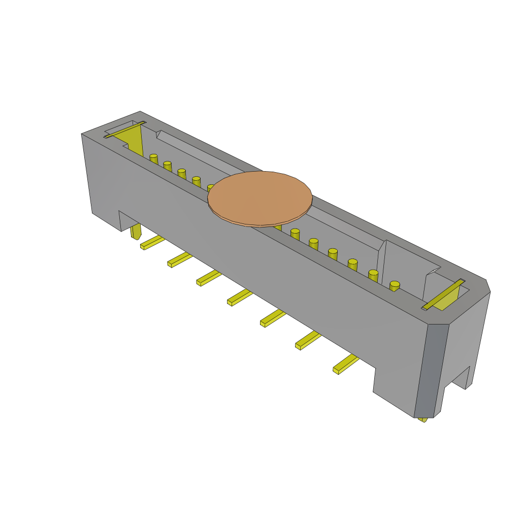 All Parts Connectors BTB Connectors TFM-115-02-L-S-WT-K-TR by Samtec