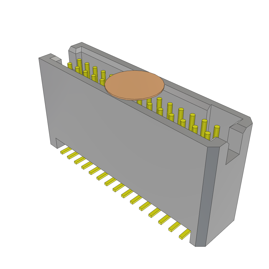 All Parts Connectors rugged connector TFM-115-32-S-D-K by Samtec