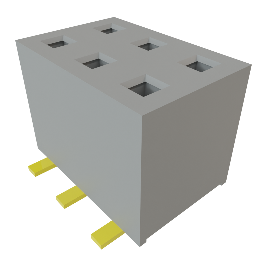 All Parts Connectors BTB Connectors TLE-103-01-G-DV by Samtec