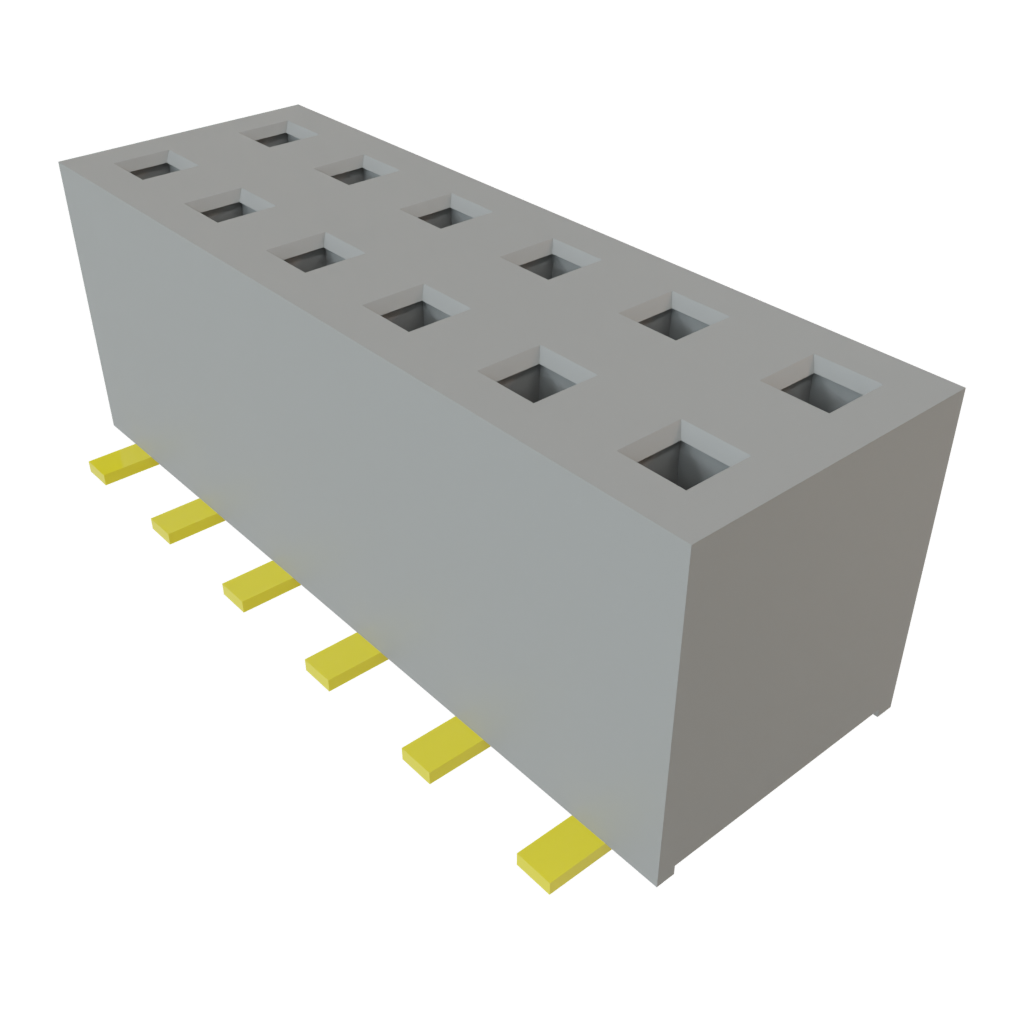 All Parts Connectors BTB Connectors TLE-106-01-G-DV by Samtec