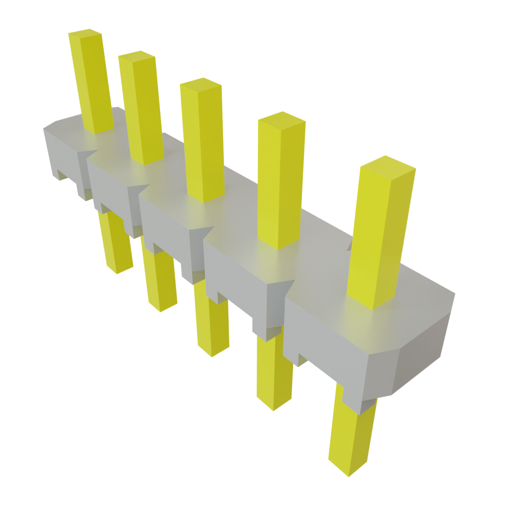 All Parts Connectors Headers TLW-105-06-T-S by Samtec