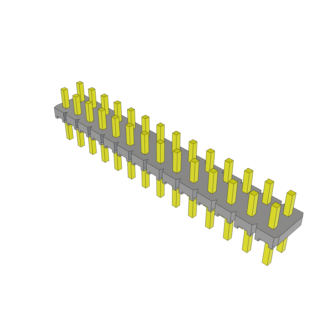 All Parts Connectors Headers TLW-114-06-T-D by Samtec