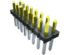 All Parts Connectors Headers TLW-136-06-G-S by Samtec