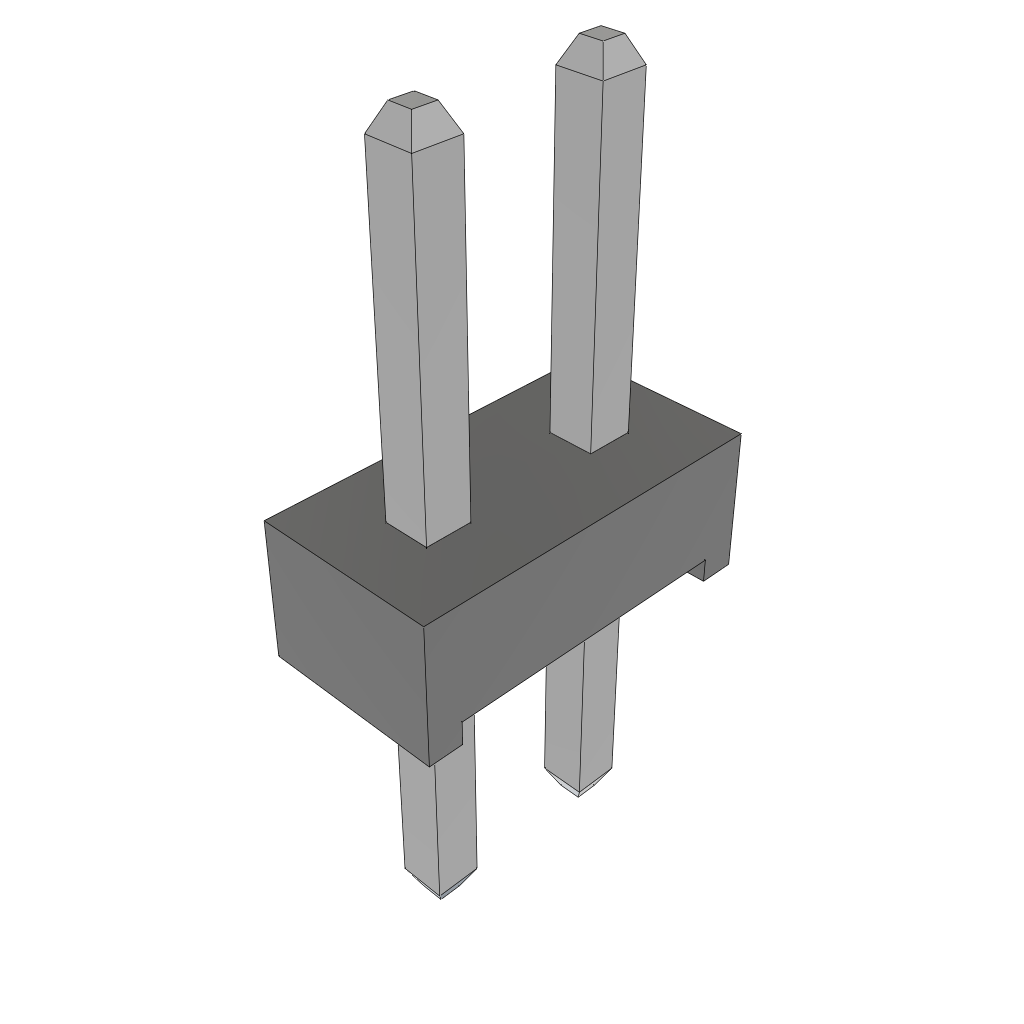 All Parts Connectors rugged connector TMM-101-02-T-D by Samtec