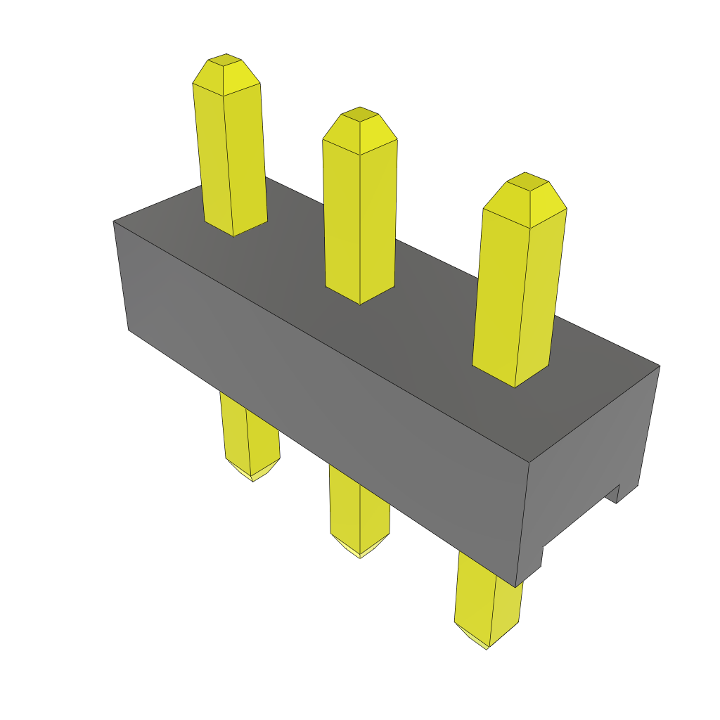All Parts Connectors rugged connector TMM-103-04-G-S by Samtec