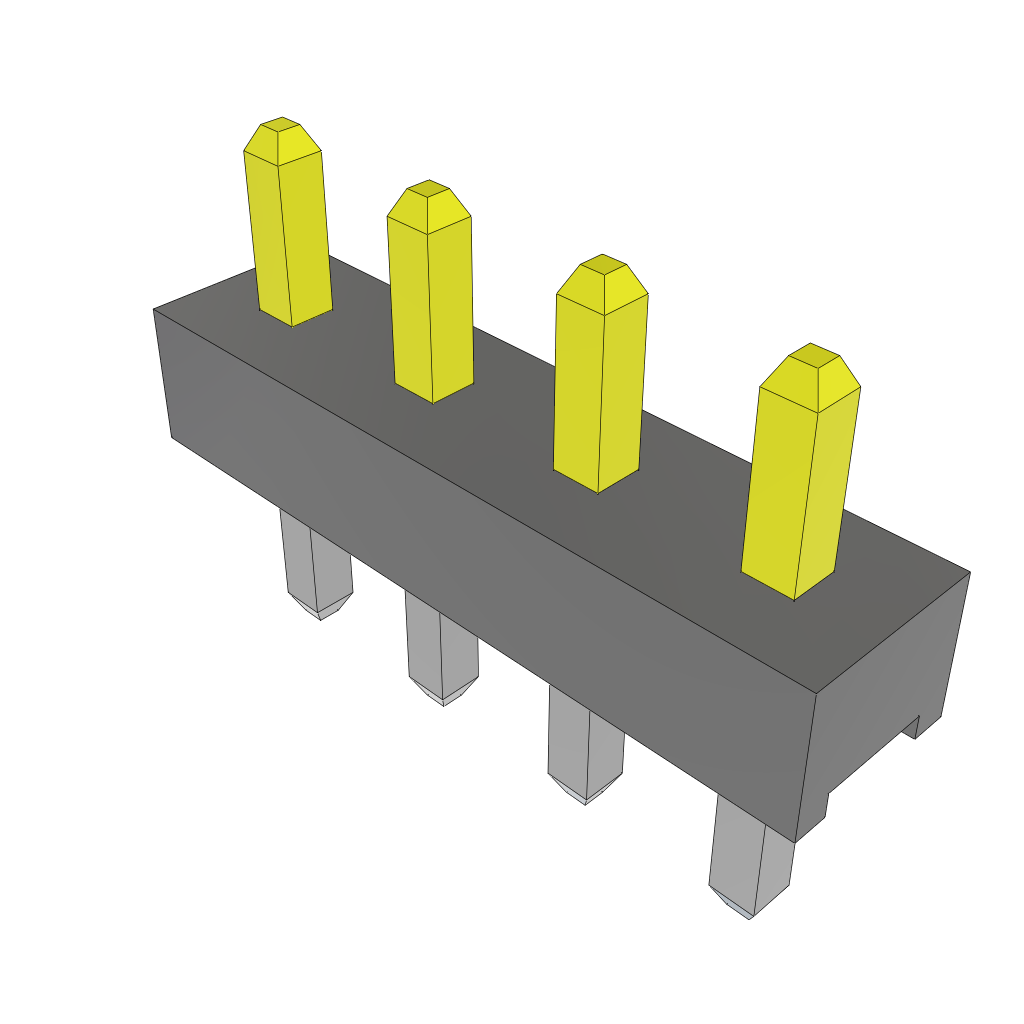 All Parts Connectors rugged connector TMM-104-04-F-S by Samtec
