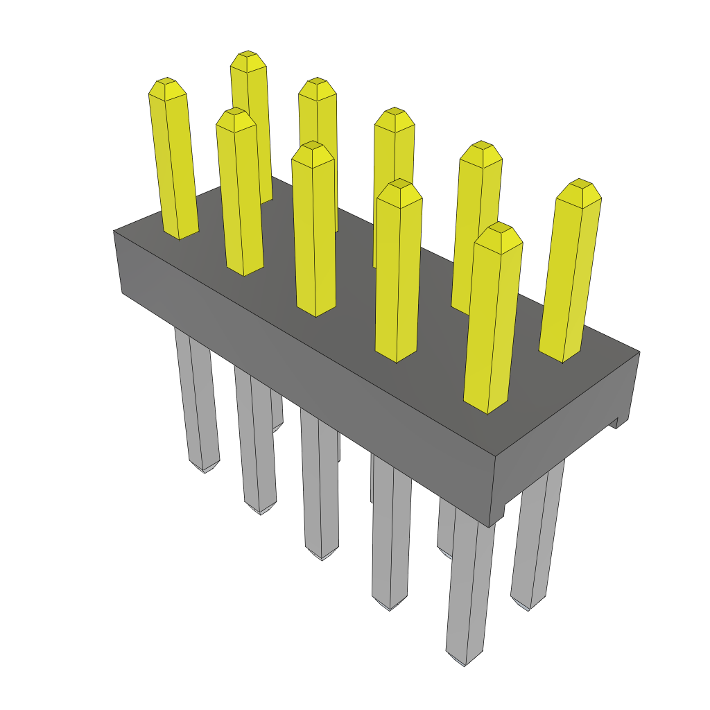 All Parts Connectors rugged connector TMM-105-06-S-D by Samtec