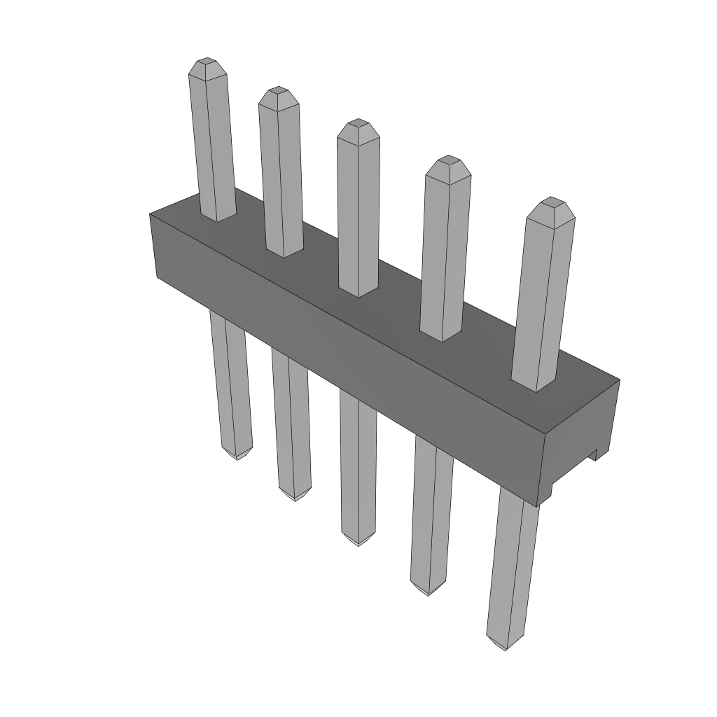 All Parts Connectors rugged connector TMM-105-06-T-S by Samtec