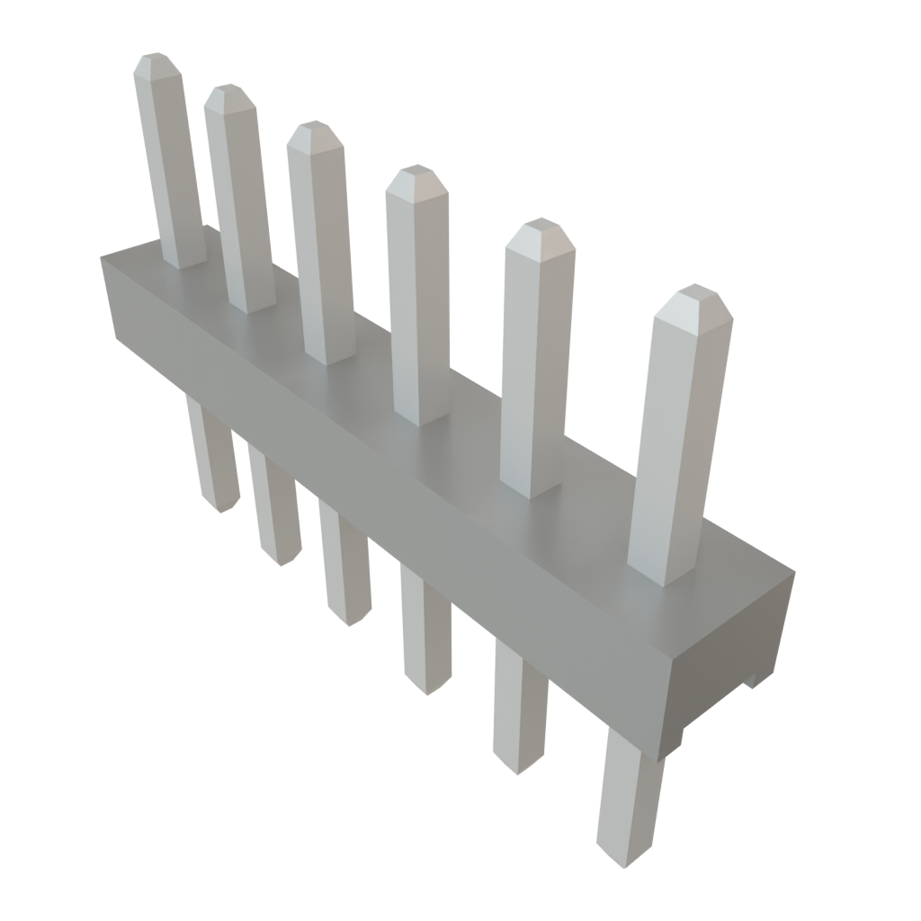 All Parts Connectors rugged connector TMM-106-01-T-S by Samtec