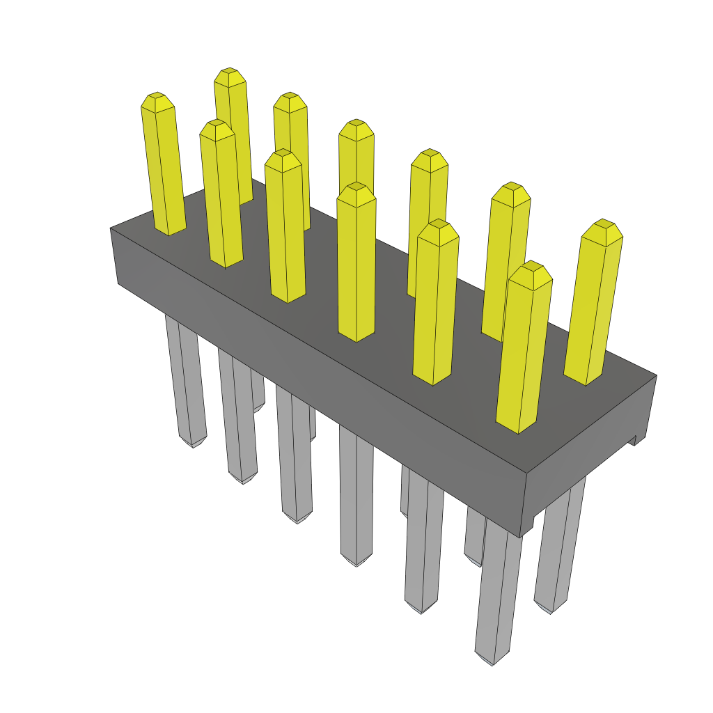 All Parts Connectors rugged connector TMM-106-06-L-D by Samtec