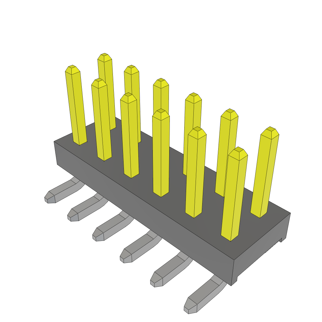 All Parts Connectors rugged connector TMM-106-06-S-D-SM by Samtec
