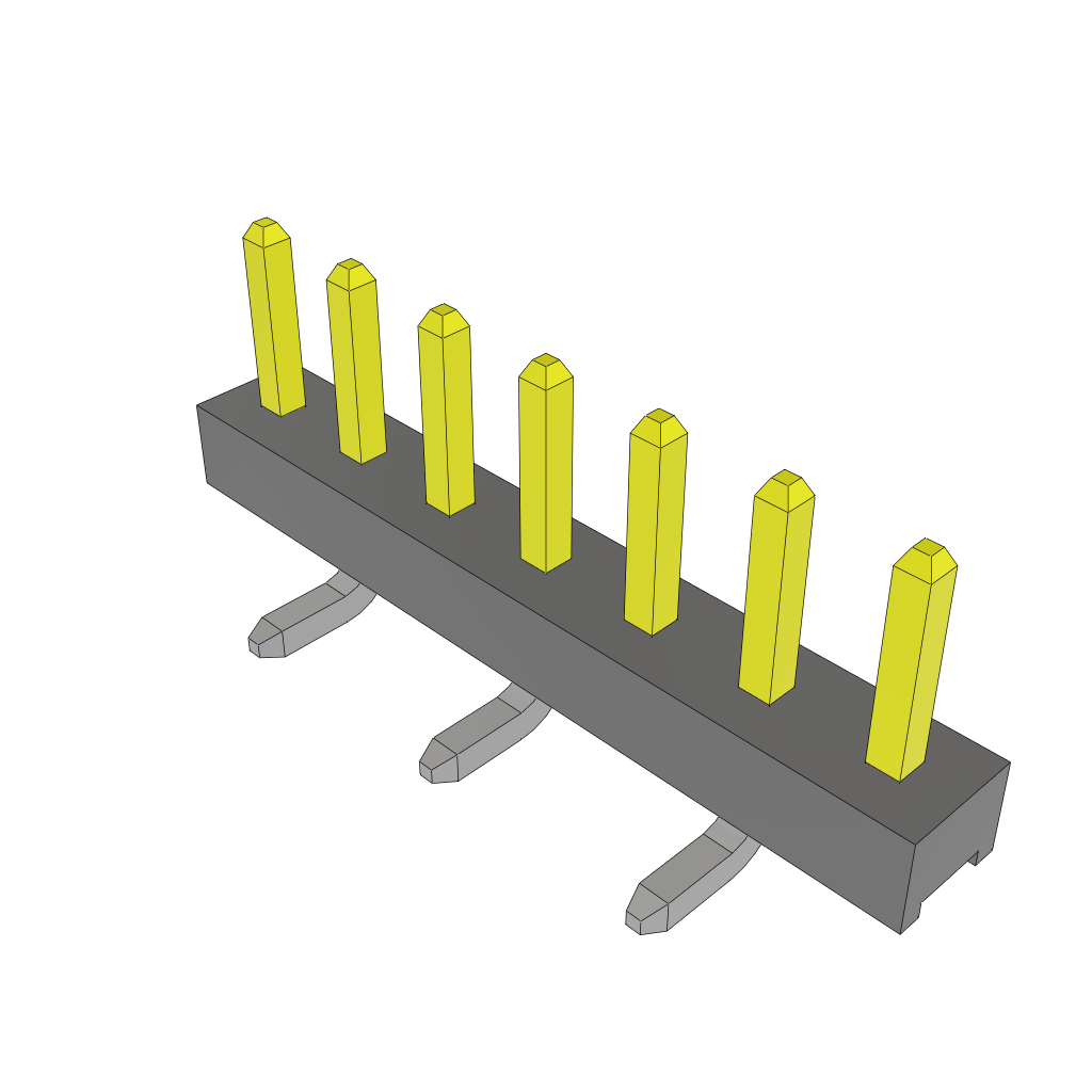 All Parts Connectors rugged connector TMM-107-01-F-S-SM by Samtec